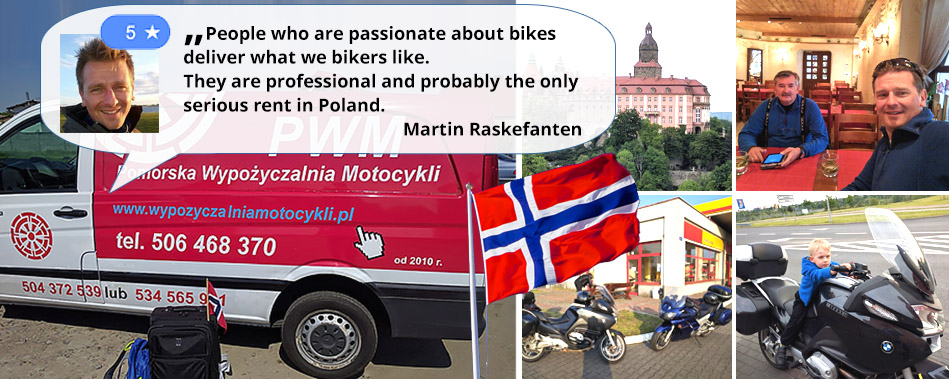 Wypożycz motocykl