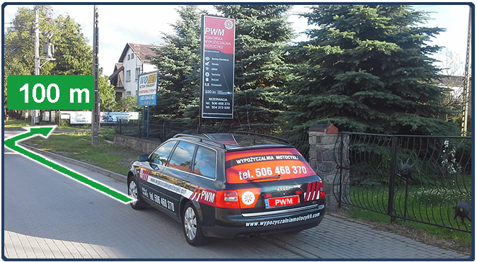 Dojazd do PWM Pomorskiej Wypożyczalni Motocykli Dojazd do PWM Pomorskiej Wypożyczalni Motocykli