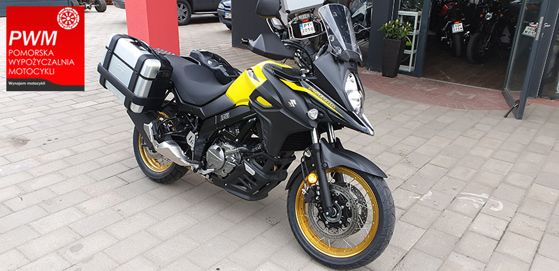 Suzuki DL650 DL Vstrom V-strom wypożyczalnia rental rent